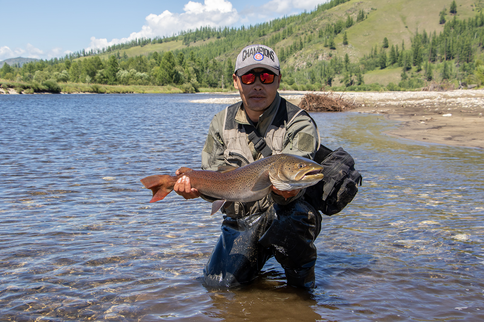 Fishing Taimen Mongolia